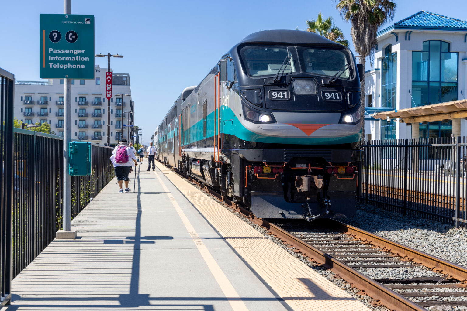 Metrolink’s new higher fares are now in effect A Metrolink train is seen at the Oceanside Station in this undated promotional image from Metrolink. Public transit.