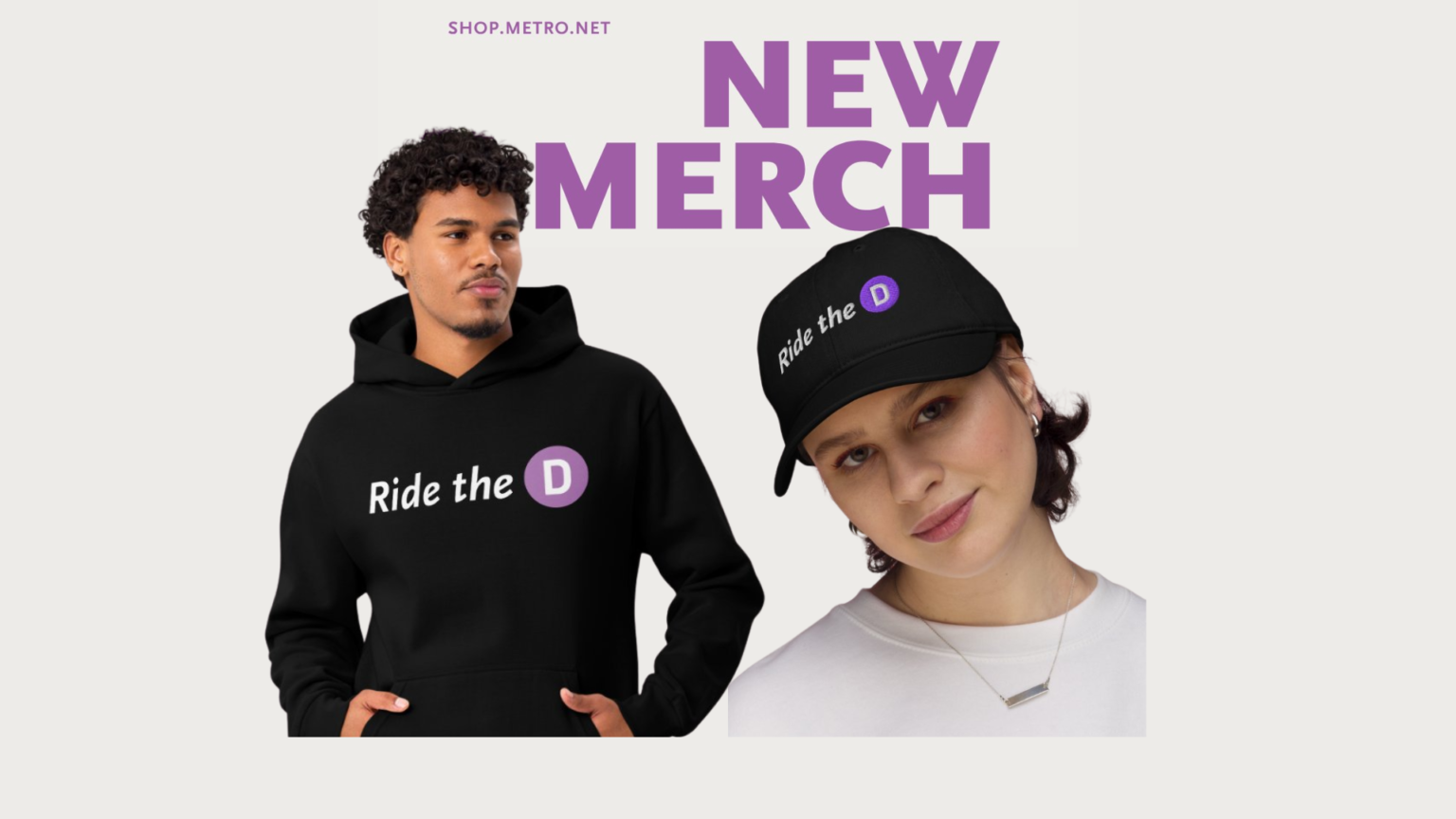 LA Metro releases more ‘Ride the D’ merchandise ahead of D Line opening LA Metro has released two new apparel items featuring its now-infamous slogan "Ride the D" in honor of next month's opening of the D Line extension. (LA Metro)