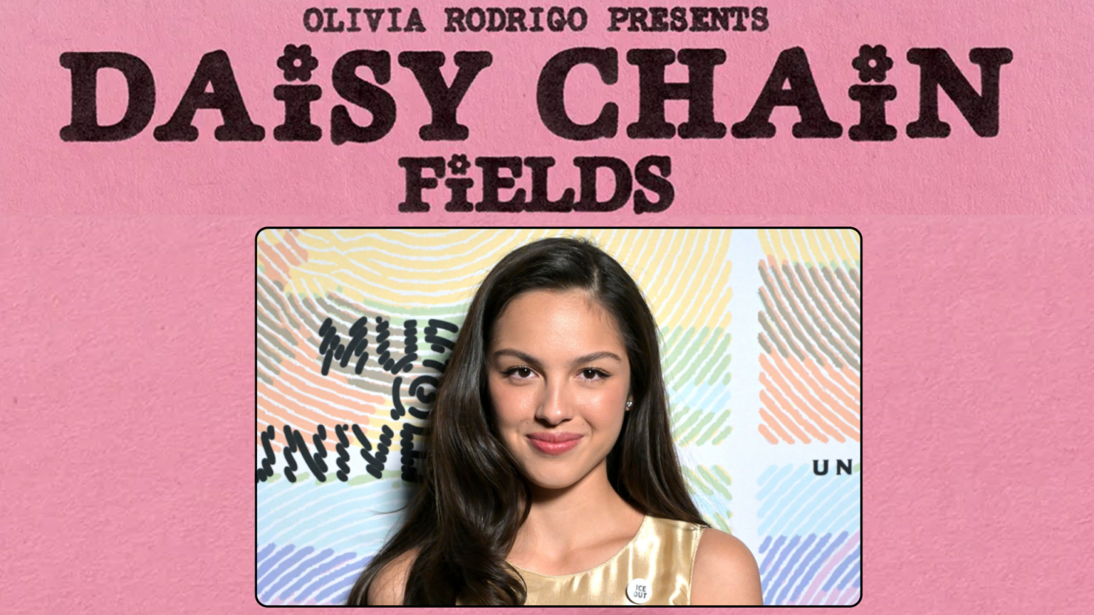 Southern California city gets honor of hosting Olivia Rodrigo’s all-women music festival This composite image shows Grammy Award-winning pop superstar Olivia Rodrigo in front of a poster for the artist's Daisy Chain Fields festival, taking place in Irvine, California on Aug. 29, 2026. (Images courtesy Universal Music Group and Daisy Chain Fields festival.)